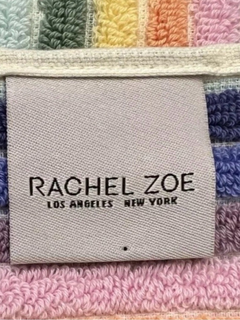 Rachel Zoe 100% Cotton Bath Towel Bundle - set of (2) 30”x56” - Brand new - Picture 7 of 7